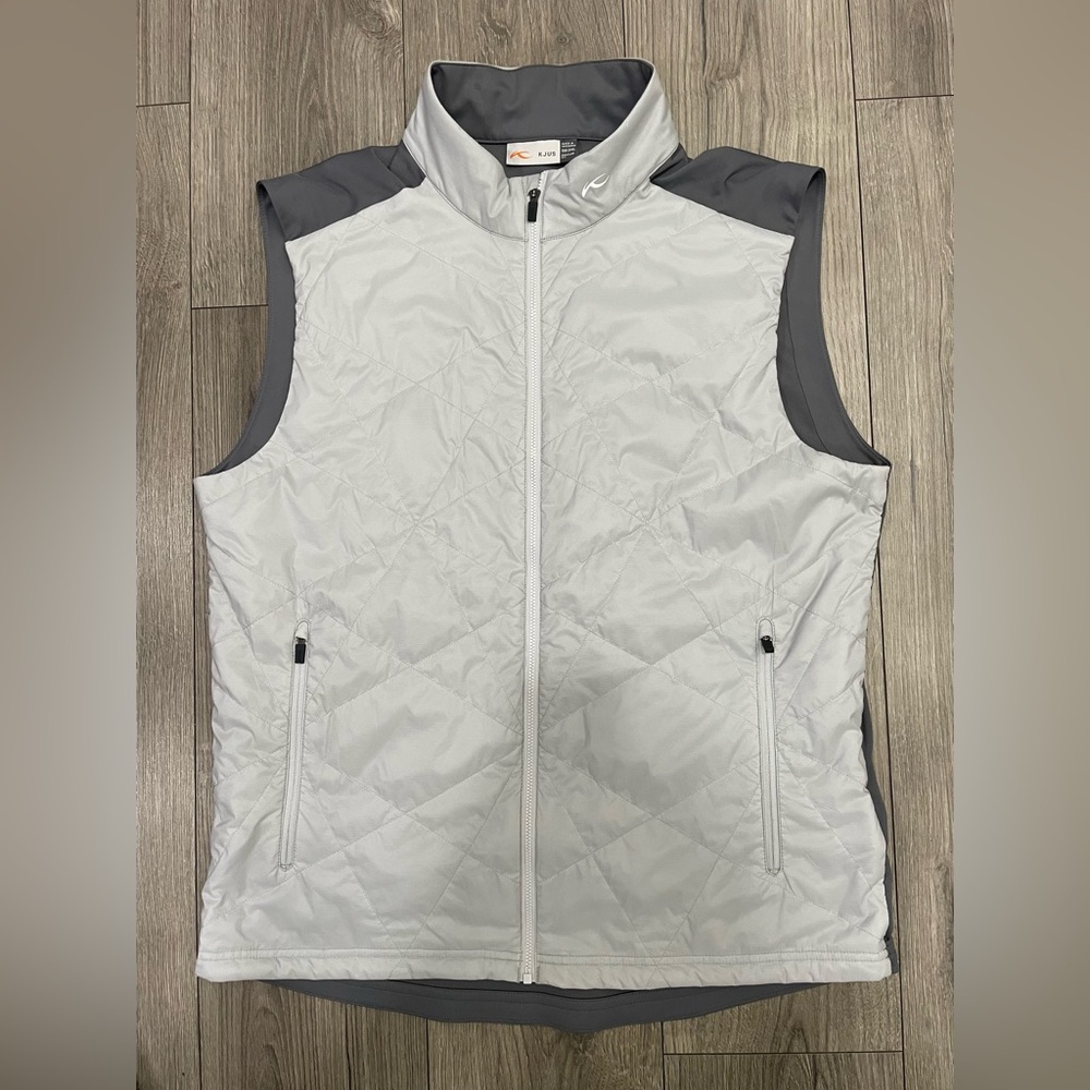 KJUS‎ Retention Vest Lightweight Golf Men's Sz 2XL Full Zip